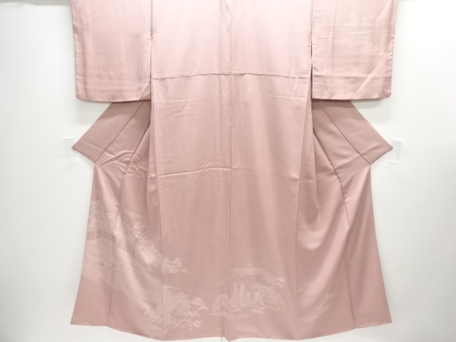 JAPANESE KIMONO / KOMON HOMONGI / ZEN GARDEN